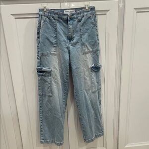 GOGO Light Blue Flare & Wide Leg Jeans